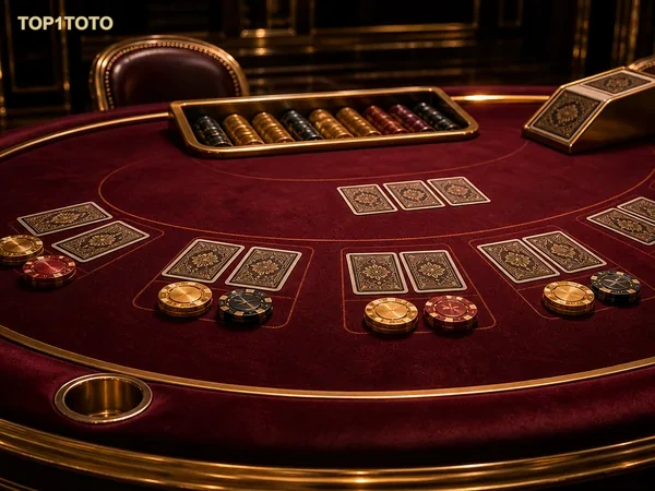 Tampilan Live Casino di platform permainan